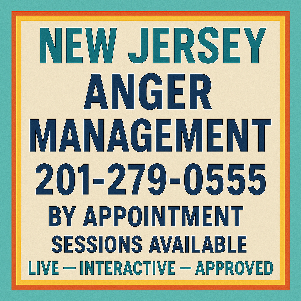 Anger Management in Bergen County, New Jersey