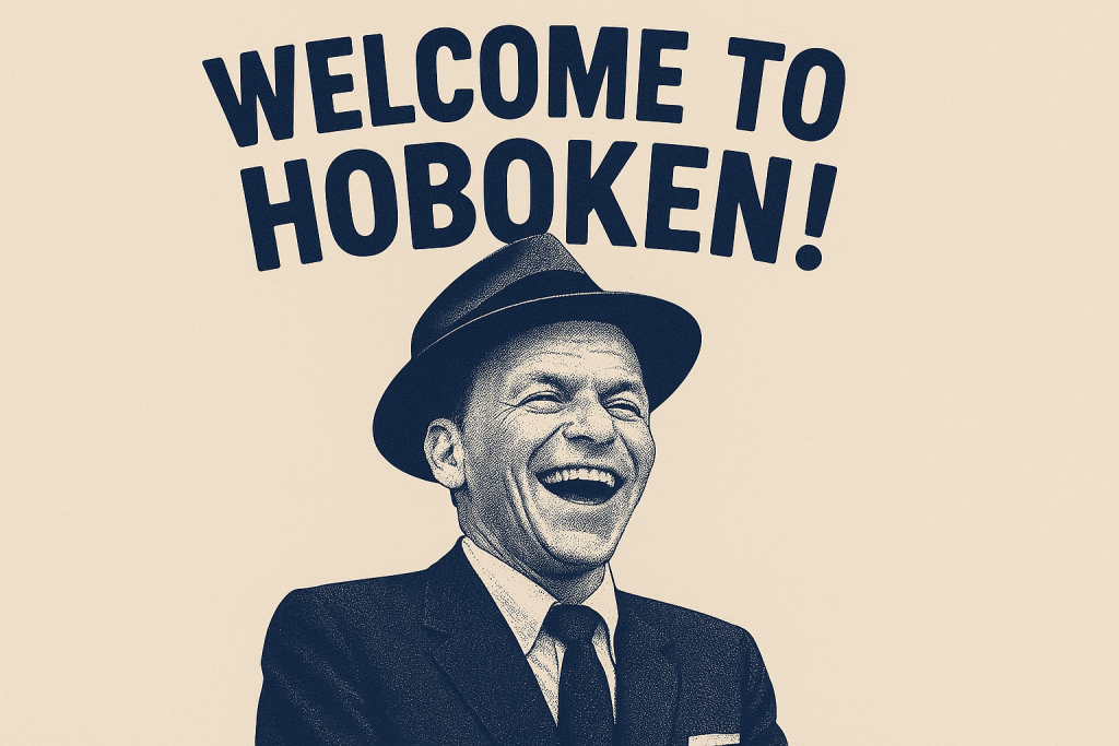 Frank Sinatra Welcomes You To Hoboken New Jersey Anger Management Information