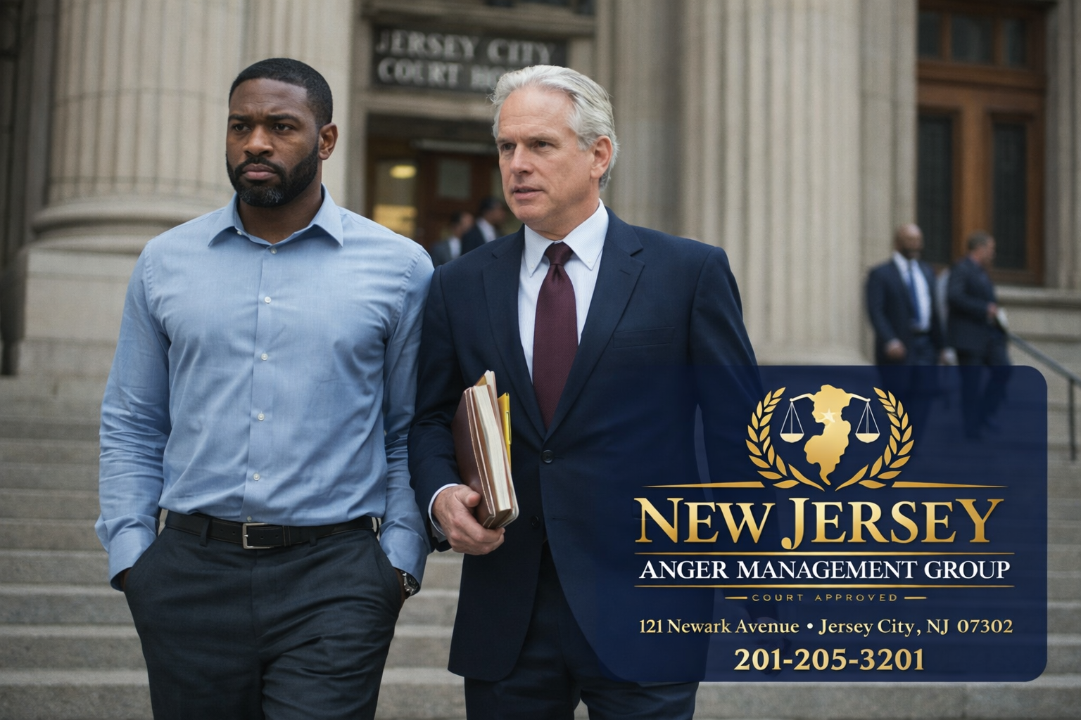 Why Newark, New Jersey Courts, Lawyers and Former Clients Refer Defendants to New Jersey Anger Management Group’s Course Every Day