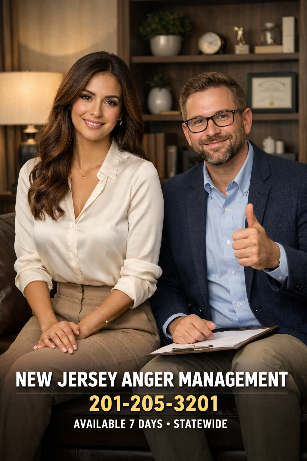 Court-approved anger management classes in Jersey City and Hudson County NJ for domestic violence and Superior Court cases